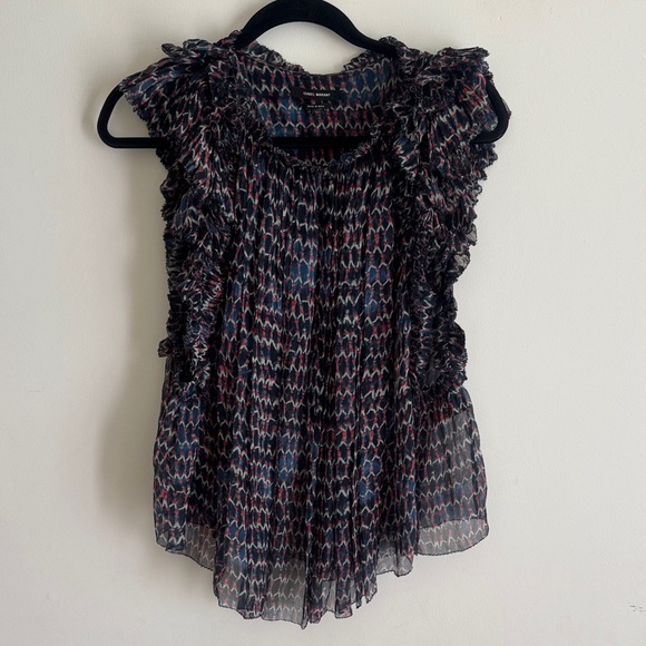Isabel Marant Multicolor Patterned Tank Top - Picture 1 of 4